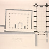 Plan of St. Stephen's chapel and of the gallery and oratory over the cloisters and chapter house.