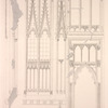 Part of the front of the vestibule.