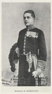 Portrait of Woislav M. Petrovitch, second Chief of the Slavonic Division (February-December 1917)