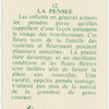 La pensee.