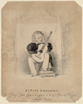 Giulio Regondi, The Young Guitar player as he appeared on the 3rd of Sepr. at the Royal Adelphi Theatre.