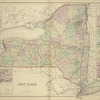 New York; Niagara River and Vicinity; Map of the Hudson River from New York to Saratoga Springs; Vinicity of New York