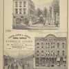 Barnes, Blanding & Co., Marble and Granite Works, 26 Chenango St., Binghamton, N.Y.; Carter, Abbott & Johnson, General Hardware and Carriage Goods, Wholesale and Retail, 87 Washington Street, Binghamton, N.Y.; Charles S. Hall, Importer and Dealer in Crockery, China, & Glass, Cutlery, Plated-Ware, Mirrors, Carpets, Oil-Cloths, & House- Furnishing Goods, No. 34 Court St., Binghamton, N.Y.; Barrett & Child, Wholesale and Retail Dealers in Imported & Domestic Groceries, Fine Tears, Coffees, and Spices, Flour, Salt, Fish, etc., etc., No. 32 Court St., Binghamton, N.Y. ; Amsbry & Morris, Dealers in Hats, Caps, Furs, Boots, Shoes, and Rubbers, 30 Court Street, Binghamton, N.Y.