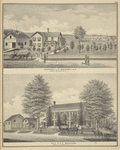 Residence of L.T. Safford, U.S.N., Vestal, Broome Co., N.Y.; Res. of J.L. Rounds, Vestal TP, Broome Co., N.Y.