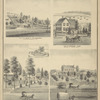 Res. of John F. Mc. Namarra, Kirkwood, Broome Co., N.Y.; Res. of Samuel Lum, Chenango TP, Broome Co., N.Y.; Tenements House; Res. of Francis Robbins, Kirkwood, Broome Co., N.Y.; Res. of H.P. Alden, Kirkwood, Broome Co., N.Y.