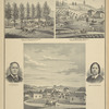 Res. of J.M. Fletcher, Sanford TP, Broome Co., N.Y.; Res. of Bouton Booth, Sanford TP, Broome Co., N.Y.; A.T. Mosher, Mrs. A.T. Mosher; Res. of A.T. Mosher, Sanford TP, Broome Co., N.Y.