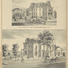 Res. & Office of Dr. H.K. Bellows, Norwich N.Y.; Res. of A Pendleton, Norwich N.Y.