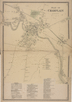 Plan of Champlain [Village]; Champlain Subscriber's Business Directory.