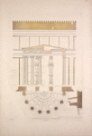 Architektur eines Kabinets nach dem Meere zu.