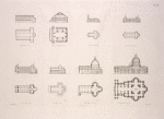 Plans and elevations of other cathedrals