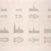 Plans and elevations of other cathedrals