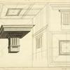 The Dorick [sic] entablature in perspective.