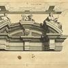 A composite cornice in perspective.