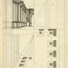 The manner of delineating the designs of scenes.
