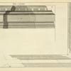 A Corinthian cornice.