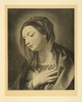 La Sainte Vierge; L'Annonciation par Guido Reni, de l'école de Bologne, 1575 - 1642; toiles de prédilection de l'empereur Paul Ier, [...]