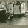 Tenement interior, piano in parlor.
