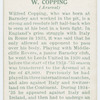 W. Copping (Arsenal).