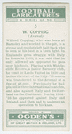 W. Copping (Arsenal).