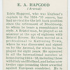 E. A. Hapgood (Arsenal).