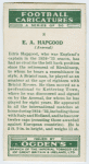 E. A. Hapgood (Arsenal).