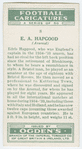 E. A. Hapgood (Arsenal).