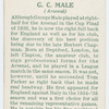 G. C. Male (Arsenal).