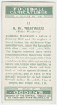 R. W. Westwood (Bolton Wanderers).