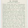 W. Evans (Tottenham Hotspur).