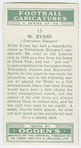W. Evans (Tottenham Hotspur).