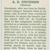 A. E. Stevenson (Everton).