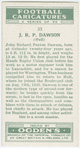 J. R. P. Dawson (Hull).