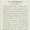 W. Dingsdale (Warrington).
