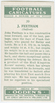 J. Feetham (Salford).