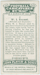 W. L. Bryant (Millwall and England).