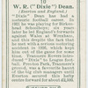 W. R. ("Dixie") Dean (Everton and England).