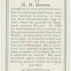 G. H. Green (Sheffield United and England).