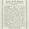 Lieut. K. E. Hegan (The Army, Corinthians and England).