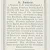 A. James (Preston N. E. and Scotland).