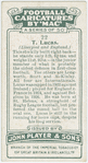 T. Lucas (Liverpool and England).