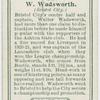 W. Wadsworth (Bristol City).