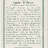 Andy Wilson (Chelsea and Scotland).