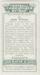 Andy Wilson (Chelsea and Scotland).