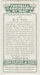 R. E. York (Aston Villa and England).