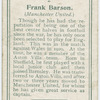 Frank Barson (Manchester United).