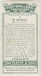 H. Bedford (Derby County).