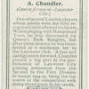 A. Chandler (Centre forward -- Leicester City).