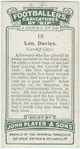 Len. Davies (Cardiff City).