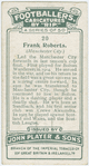 Frank Roberts (Manchester City).