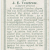 J. E. Townrow (Clapton Orient).